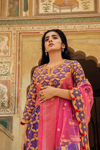 Nagaur Kurta, Tonk/Pants & Barmer Dupatta