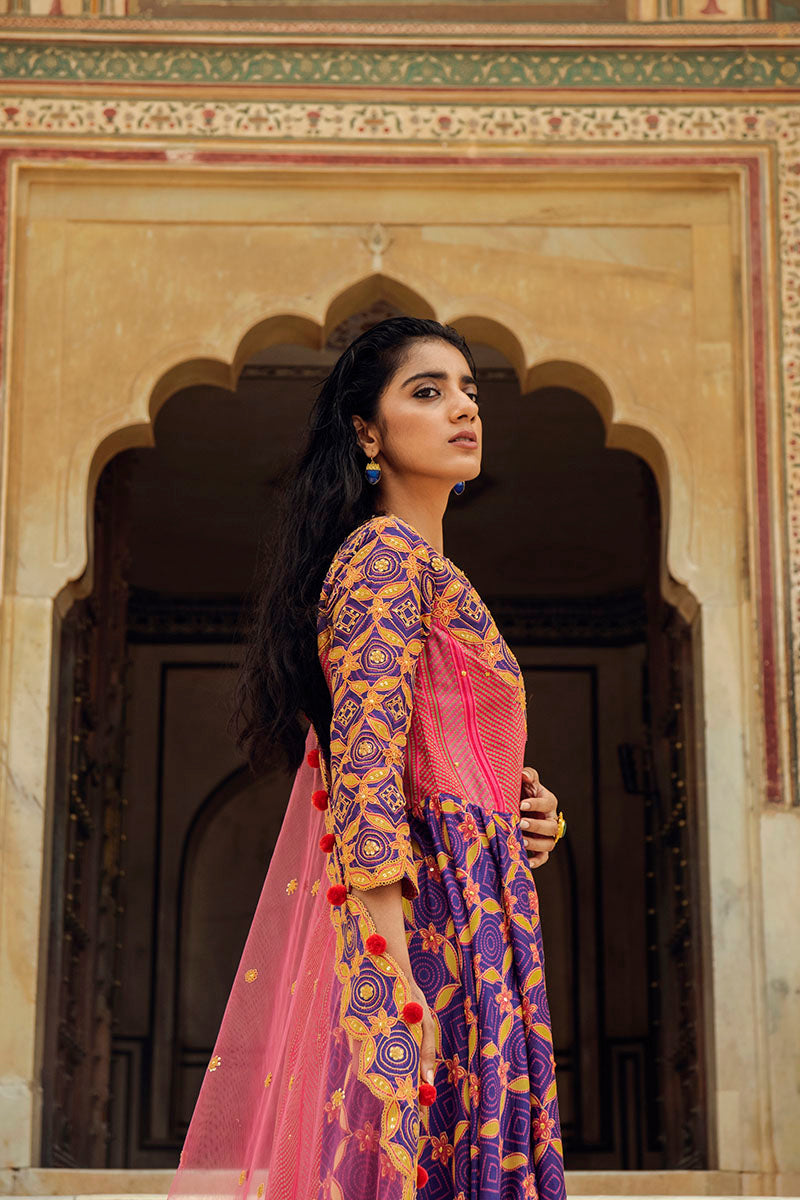 Nagaur Kurta, Tonk/Pants & Barmer Dupatta