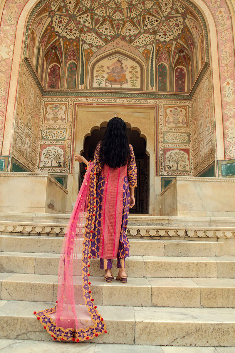 Nagaur Kurta, Tonk/Pants & Barmer Dupatta