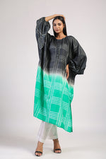 GEOMETRIC SHIBORI KAFTAN SET