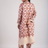 Mocha Printed Kurta Set
