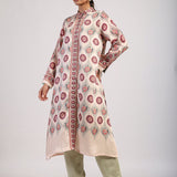 Sage Printed Straight Kurta Set