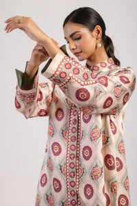 Sage Printed Straight Kurta Set