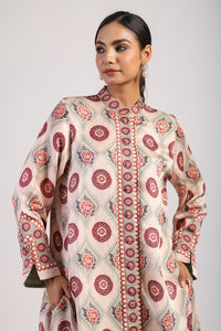 Sage Printed Straight Kurta Set