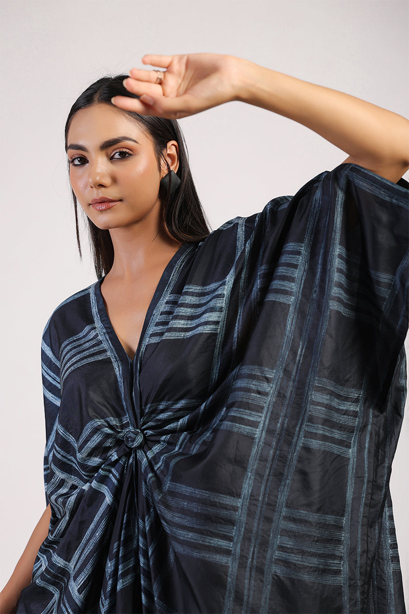 OMBRE SHIBORI KAFTAN