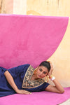 Jantar Mantar Purple Chameli Kaftan Set