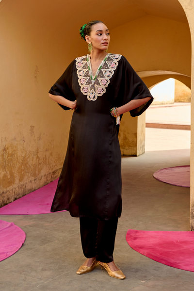jantar mantar chintz chameli kaftan set,
swati vijaivargie kaftan set,
hand-embroidered silk kaftan,
jaipur heritage kaftan for women,
luxury silk kaftan for girls,
chameli print kaftan set,
traditional indian kaftan set,
ethnic silk kaftan for women,
designer kaftan set for girls,
bember modal satin kaftan,
handcrafted silk kaftan,
jaipur ethnic wear for girls,
luxury kaftan set online,
customizable kaftan set,
dry clean only silk kaftan,
artisanal silk kaftan set,
traditional indian silk k