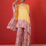 Butterfly Short Poncho Set