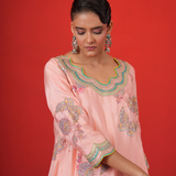 Butterfly short kurta sharara set