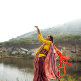 Morbagh Rose Pink Saree With Blouse