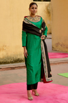 Jantar Mantar Emerald Chintz Kurta Set