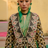 Embroidered Sitara Jacket Set