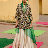 Embroidered Sitara Jacket Set