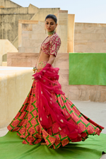 Panna Lehenga Set