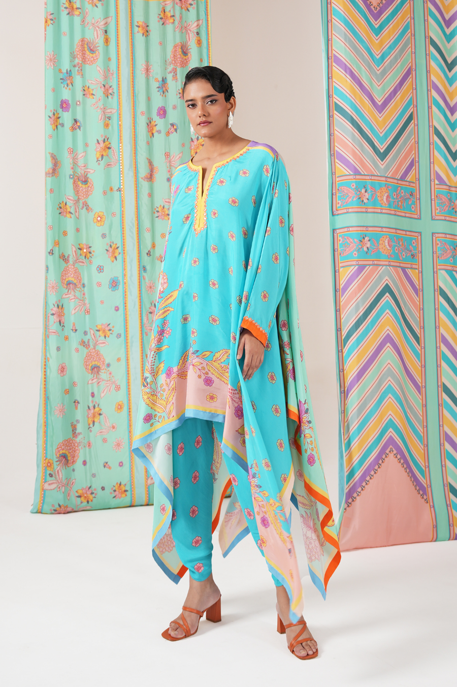 Butterfly cape set
