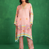 Buy Butterfly Pink Poncho Set Online