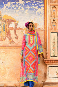 Jumki Kurta Set With Stole