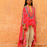 Rani Cape With Dhoti Pants