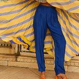 Blue Rani Cape Set