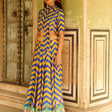 Blue Mastani Lehenga Set