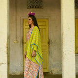 Champa Green Kurta With Pants