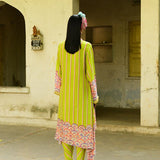 Khus Tunic And Dhoti Pant Set