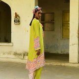 Khus Tunic And Dhoti Pant Set