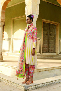 Palash Kurta And Dhoti Pants With Dupatta