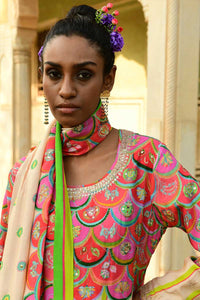 Palash Kurta And Dhoti Pants With Dupatta