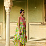 Kamini One Shoulder Asymmetrical Dress