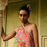 Kamini One Shoulder Asymmetrical Dress