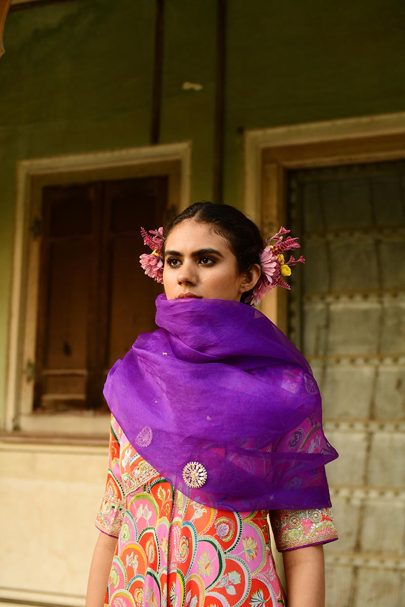 Raat Rani Sharara Set With Dupatta