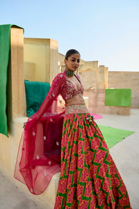 Panna Lehenga Set