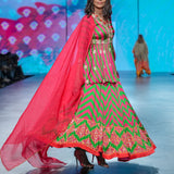 Gulal Riya Printed Embroidered Lehenga Set
