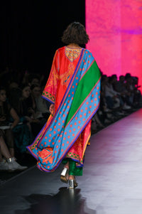 Gulal Printed Embroidered Kurta Set