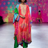 Gulal Printed Embroidered Kurta Set