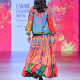 Gulal Printed Embroidered Lehenga Set