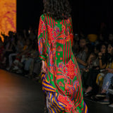 Gulal Printed Embroidered Jacket Set