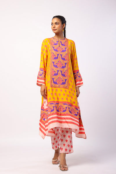 Rena Embroidered Printed Kurta Set