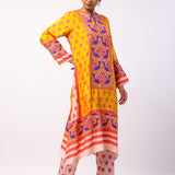 Rena Embroidered Printed Kurta Set
