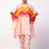Neerja Embroidered Printed Short Kaftan Set
