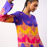 Kevda Embroidered Printed Kurta Set