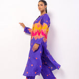 Kevda Embroidered Printed Kurta Set