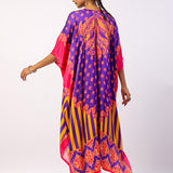 Kavya Embroidered Printed Kaftan Set