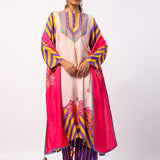 Moli Ivory Embroidered Printed Kurta Set
