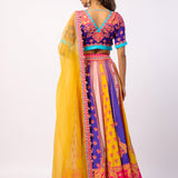 Vaani Embroidered Printed Lehenga Set With Dupatta