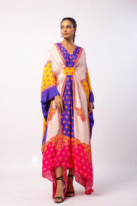 Veda Printed Kaftan Dress