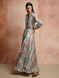 Amer Multicolor Long Dress