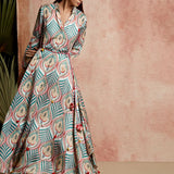 Amer Multicolor Long Dress
