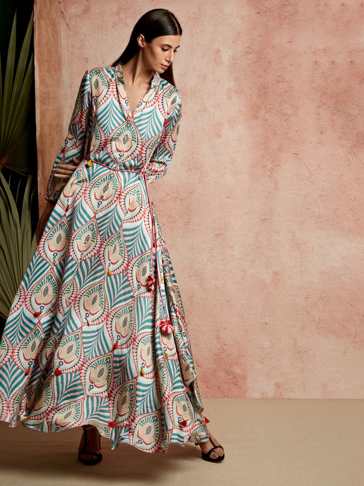 Amer Multicolor Long Dress